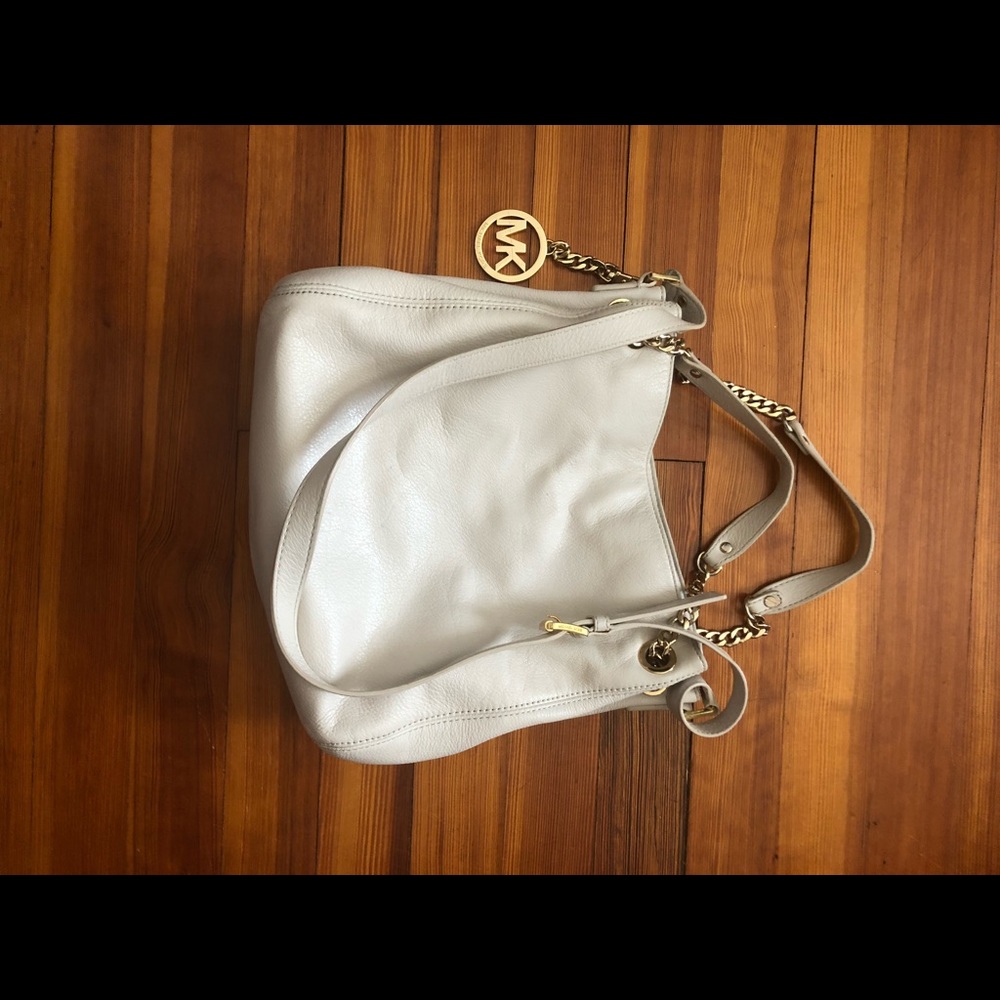 Michael Kors purse cream & gold